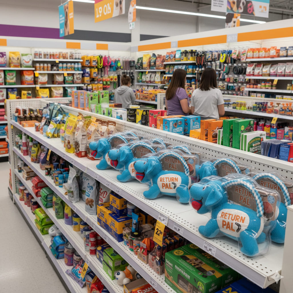 Return Pal in pet stores.